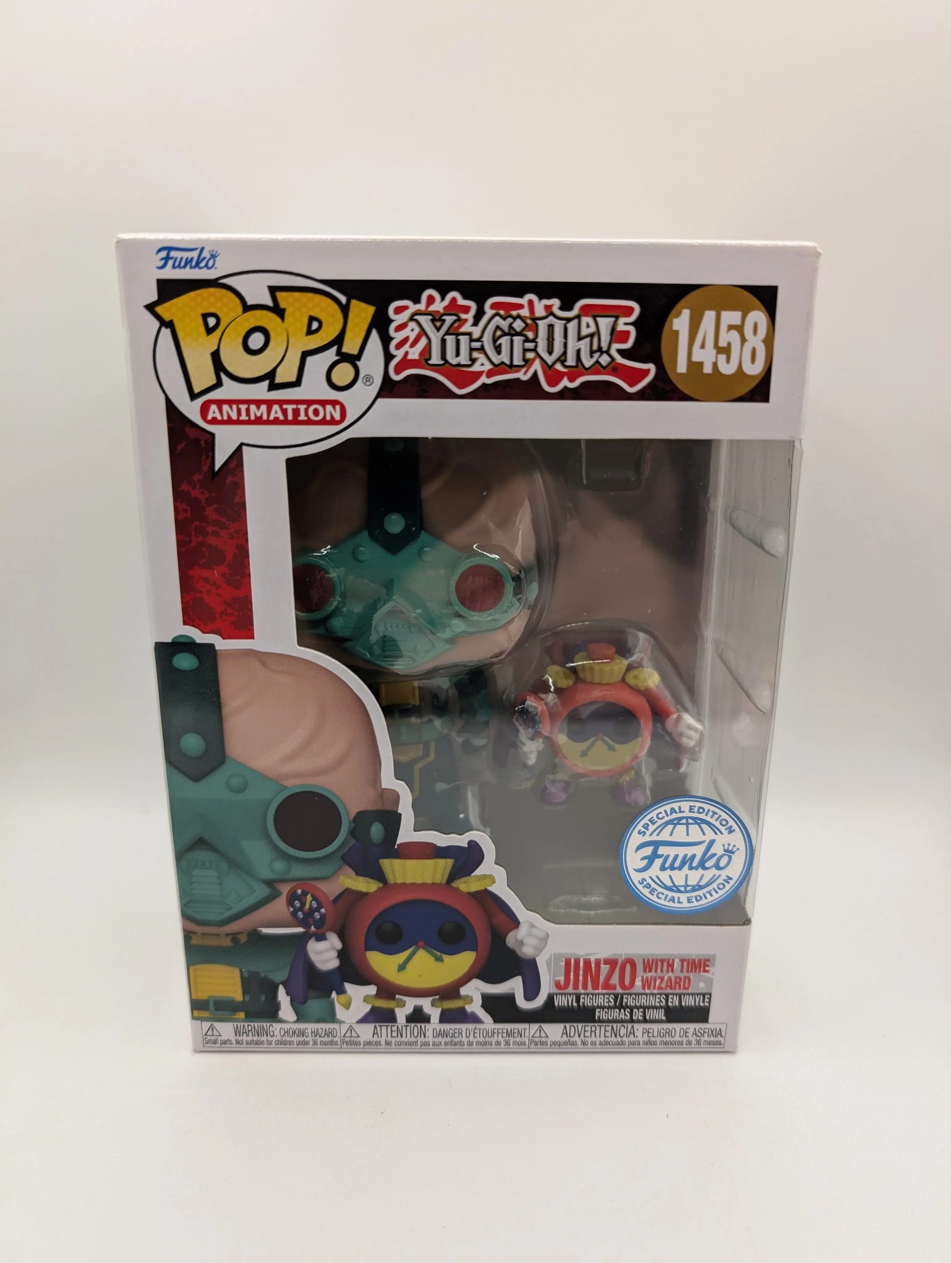 Funko Pop Yu-Gi-Oh! Jinzo With Time Wizard #1458 FRENLY BRICKS - Open 7 Days image 1