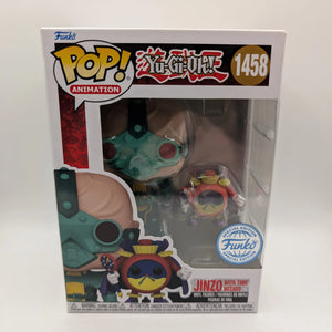 Funko Pop Yu-Gi-Oh! Jinzo With Time Wizard #1458 FRENLY BRICKS - Open 7 Days