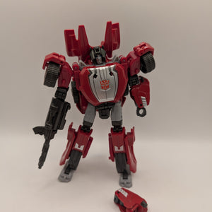 Transformers Studio Series Gamer Edition War For Cybertron Sideswipe C9 loose