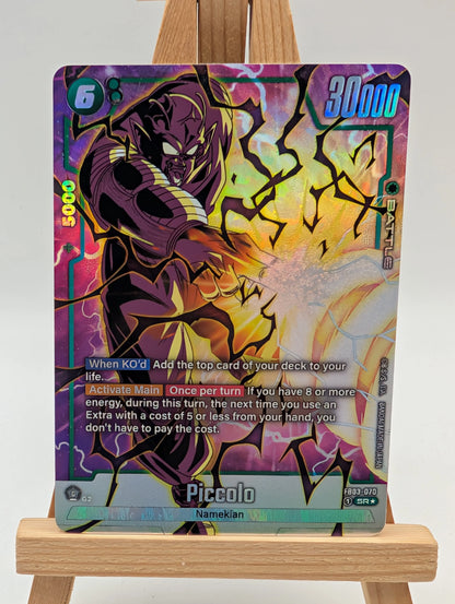 Piccolo (Alternate Art) FB03-070 SR (English) DBS Fusion World Raging Roar FRENLY BRICKS - Open 7 Days