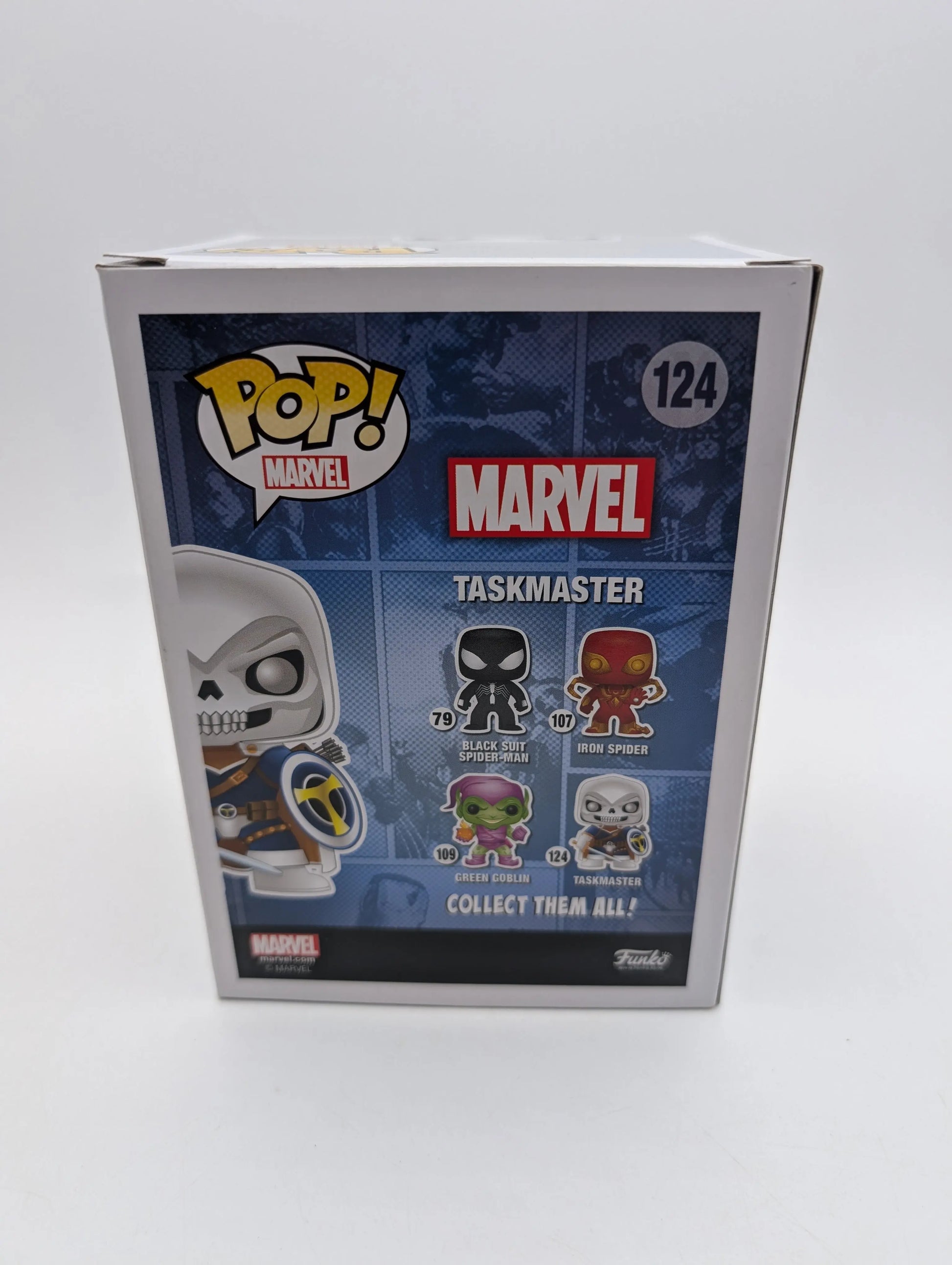 Funko Pop! Marvel Taskmaster 124 Vinyl Figure FRENLY BRICKS - Open 7 Days