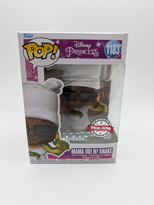 Funko - Disney Princes - Mama ODI w/snake Pop Vinyl Figure - 1183 FRENLY BRICKS - Open 7 Days