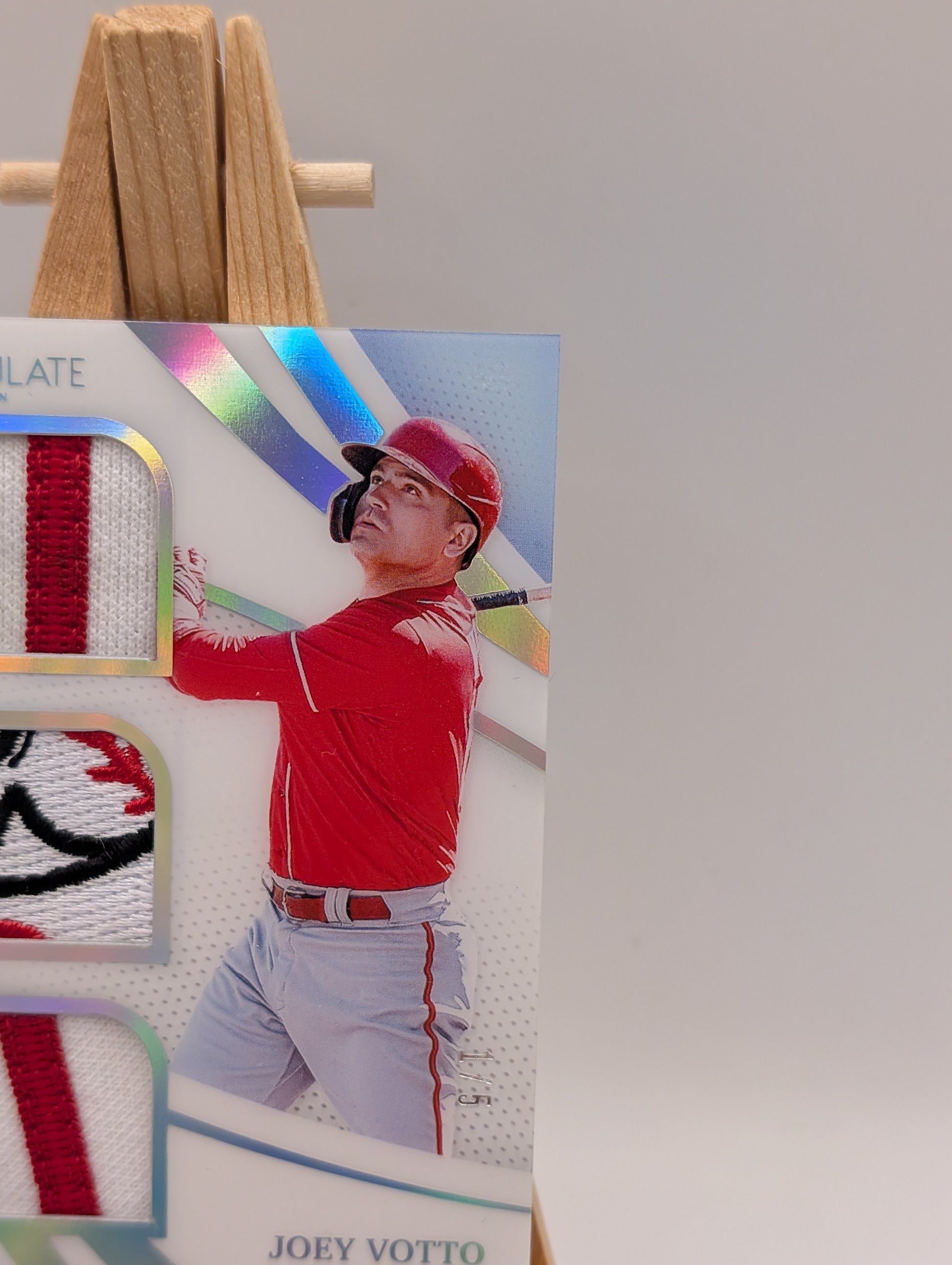 2021 Panini Immaculate Collection- Joey Votto Materials Trio /5
