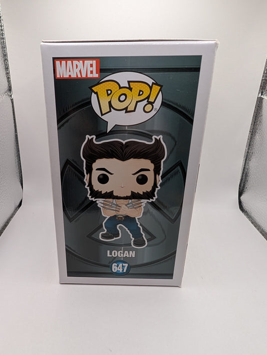 Funko Pop Logan 647 Marvel X-Men Avengers Genuine Pop! Vinyl FRENLY BRICKS - Open 7 Days