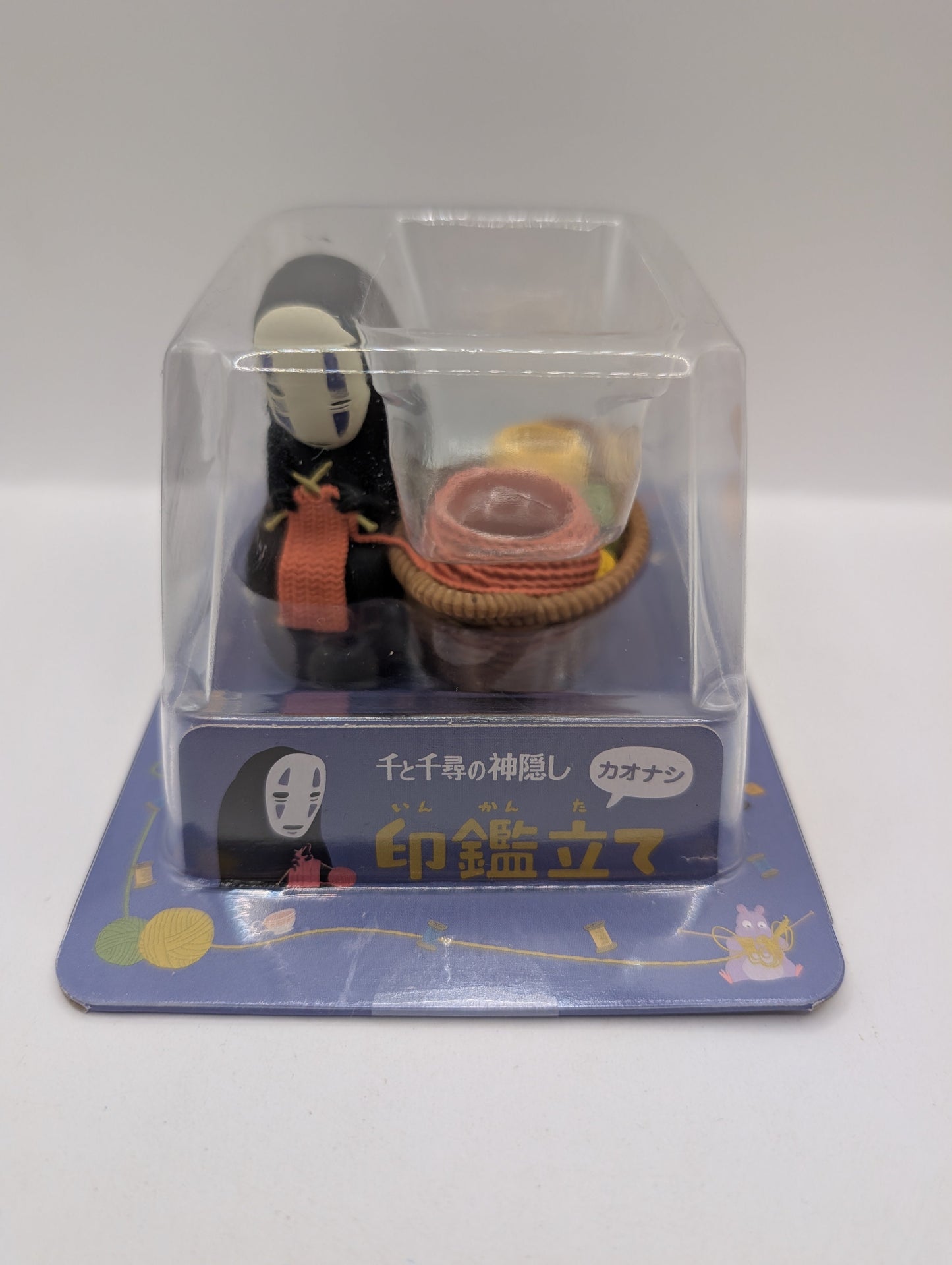 NEW Studio Ghibli Works IKT-05B Spirited Away Seal Holder  Kaonashi FRENLY BRICKS - Open 7 Days