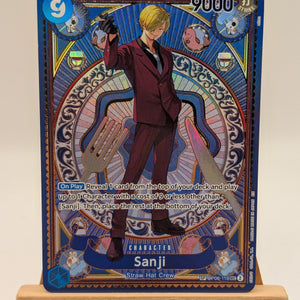 Sanji (SP) OP06-119 - One Piece TCG A Fist of Divine Speed SEC FRENLY BRICKS - Open 7 Days