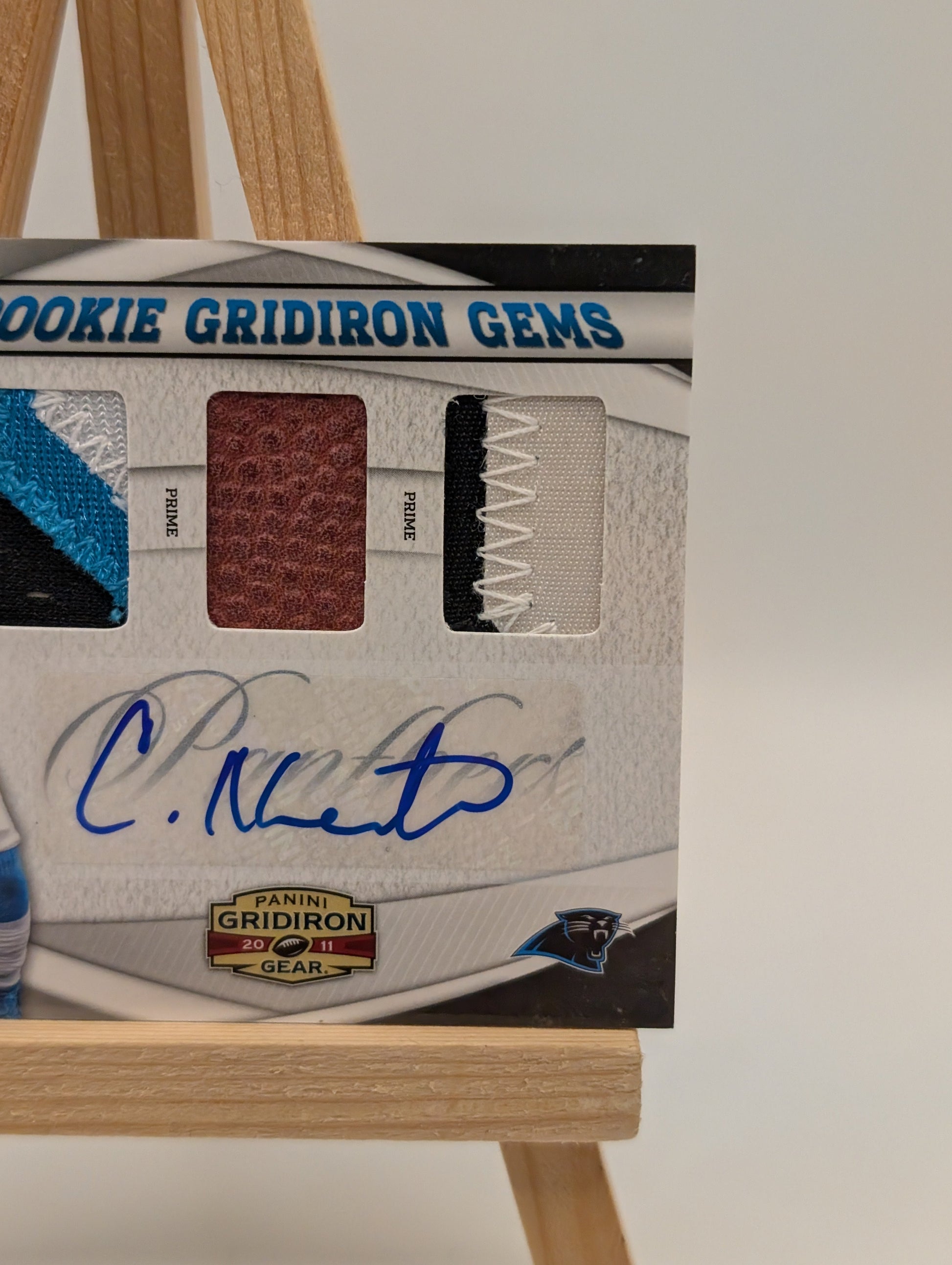 2011 Panini Gridiron Gear Rookie Gridiron Gems 3 Patch AUTO /20 FRENLY BRICKS - Open 7 Days