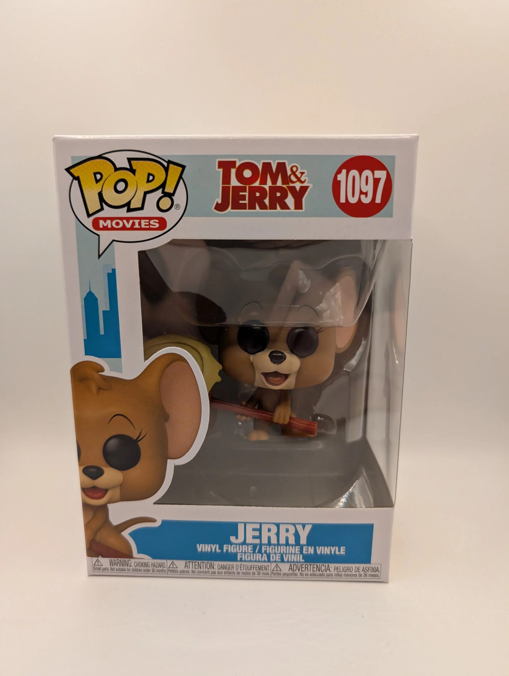 Funko Pop! Tom & Jerry: #1097 JERRY *VAULTED* FRENLY BRICKS - Open 7 Days image 1