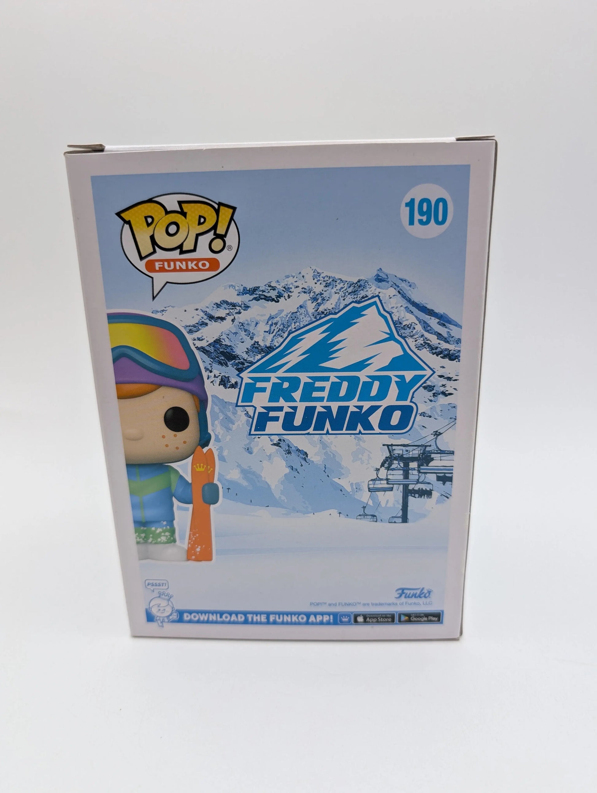 Funko POP! Freddy Funko Skiing Freddy #190 Funko Exclusive Vinyl Figure FRENLY BRICKS - Open 7 Days