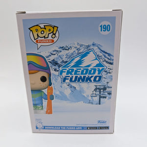 Funko POP! Freddy Funko Skiing Freddy #190 Funko Exclusive Vinyl Figure FRENLY BRICKS - Open 7 Days