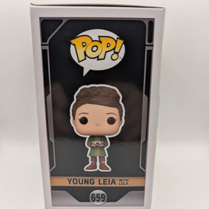 #659 - Star Wars - Young Leia - SDCC 2023 Exclusive - Funko Pop Vinyl FRENLY BRICKS - Open 7 Days