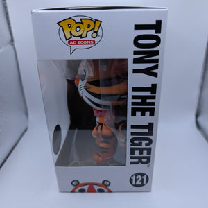 Tony the Tiger - Pop Vinyl - 121 - Ad Icons - Frosted Flakes - Popcultcha FRENLY BRICKS - Open 7 Days