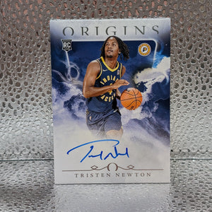 2024-25 Panini Origins NBA No. RA-TNP Tristan Newton Rookie On-Card Auto FRENLY BRICKS - Open 7 Days