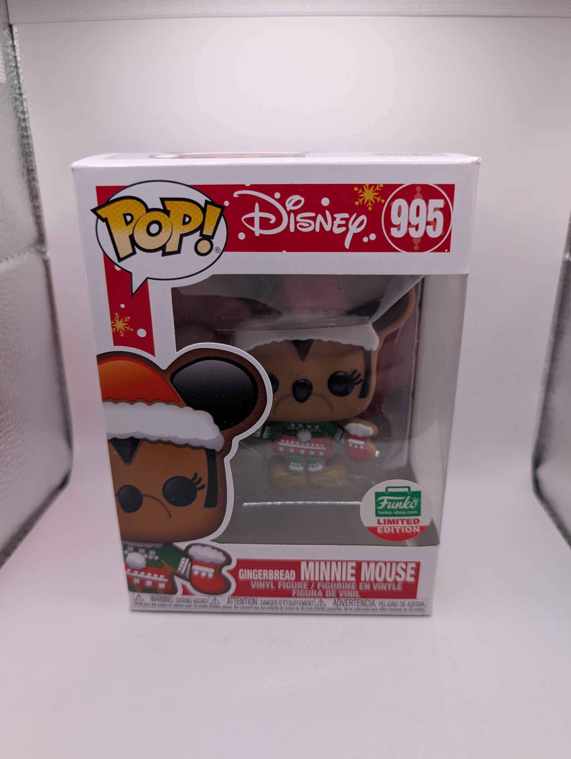 Funko Pop Vinyl Disney Gingerbread Minnie Mouse (#995) Exclusive FRENLY BRICKS - Open 7 Days