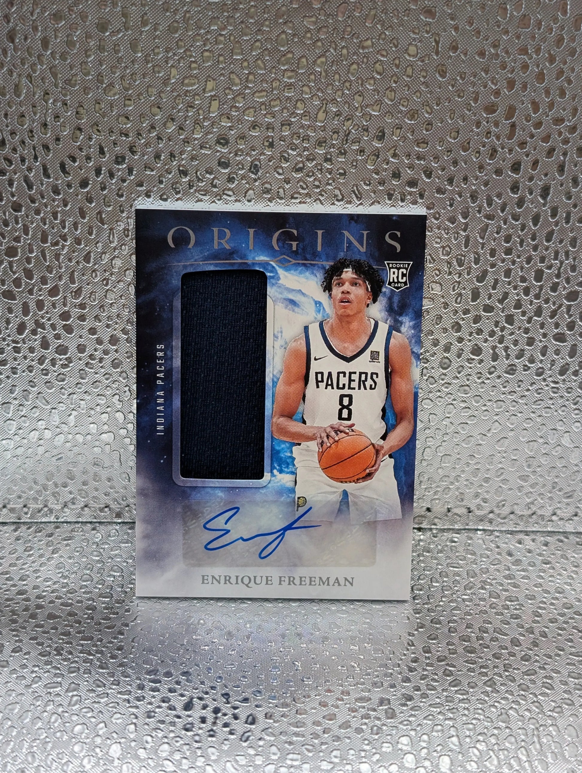 2024-25 Panini Origins- Patch Auto- Enrique Freeman RJA-EFP Indiana Pacers RC FRENLY BRICKS - Open 7 Days