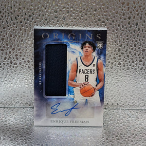 2024-25 Panini Origins- Patch Auto- Enrique Freeman RJA-EFP Indiana Pacers RC FRENLY BRICKS - Open 7 Days