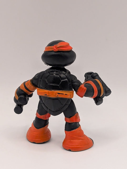 TMNT  Half Shell Heroes Hero Figure Mike 2016 Stealth Black imaginext 2.5 FRENLY BRICKS - Open 7 Days