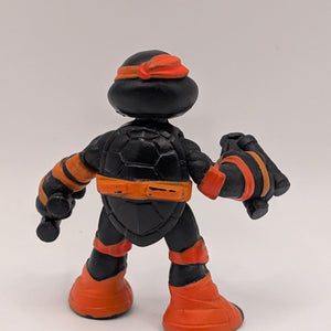 TMNT  Half Shell Heroes Hero Figure Mike 2016 Stealth Black imaginext 2.5 FRENLY BRICKS - Open 7 Days