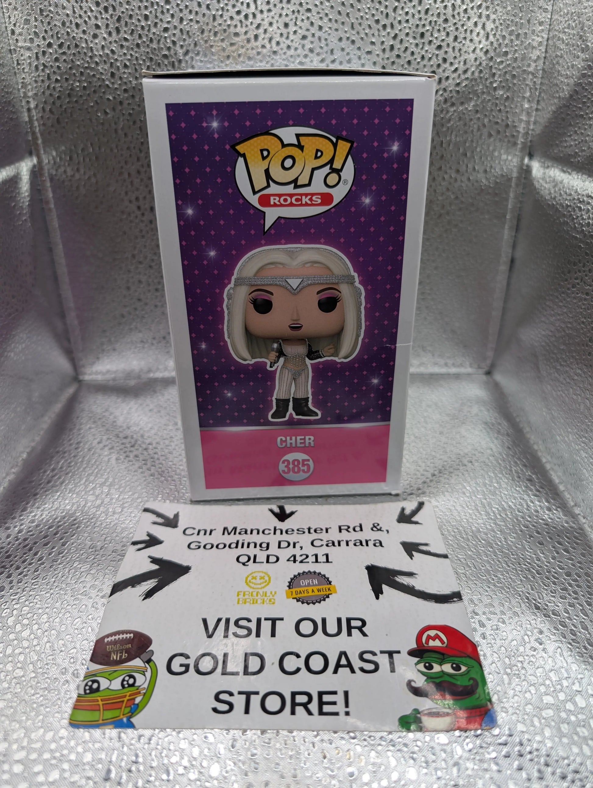 Funko Pop! Rocks Cher Living Proof Glitter Funko Pop! Vinyl Figure #385 FRENLY BRICKS - Open 7 Days