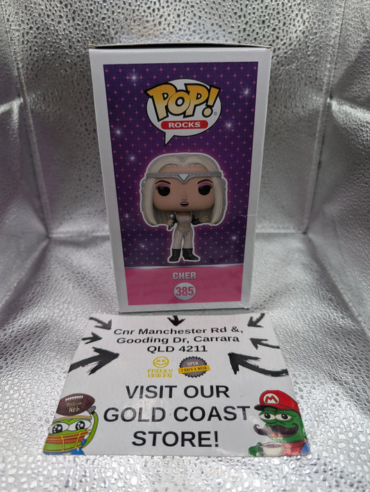 Funko Pop! Rocks Cher Living Proof Glitter Funko Pop! Vinyl Figure #385 FRENLY BRICKS - Open 7 Days