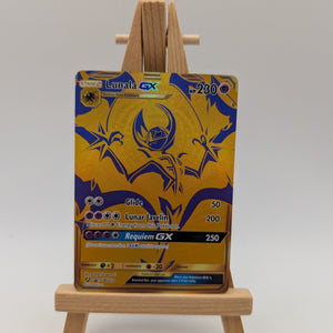 Lunala GX Sun and Moon Promo SM103a Gold Promo Rare Pokemon Card FRENLY BRICKS - Open 7 Days