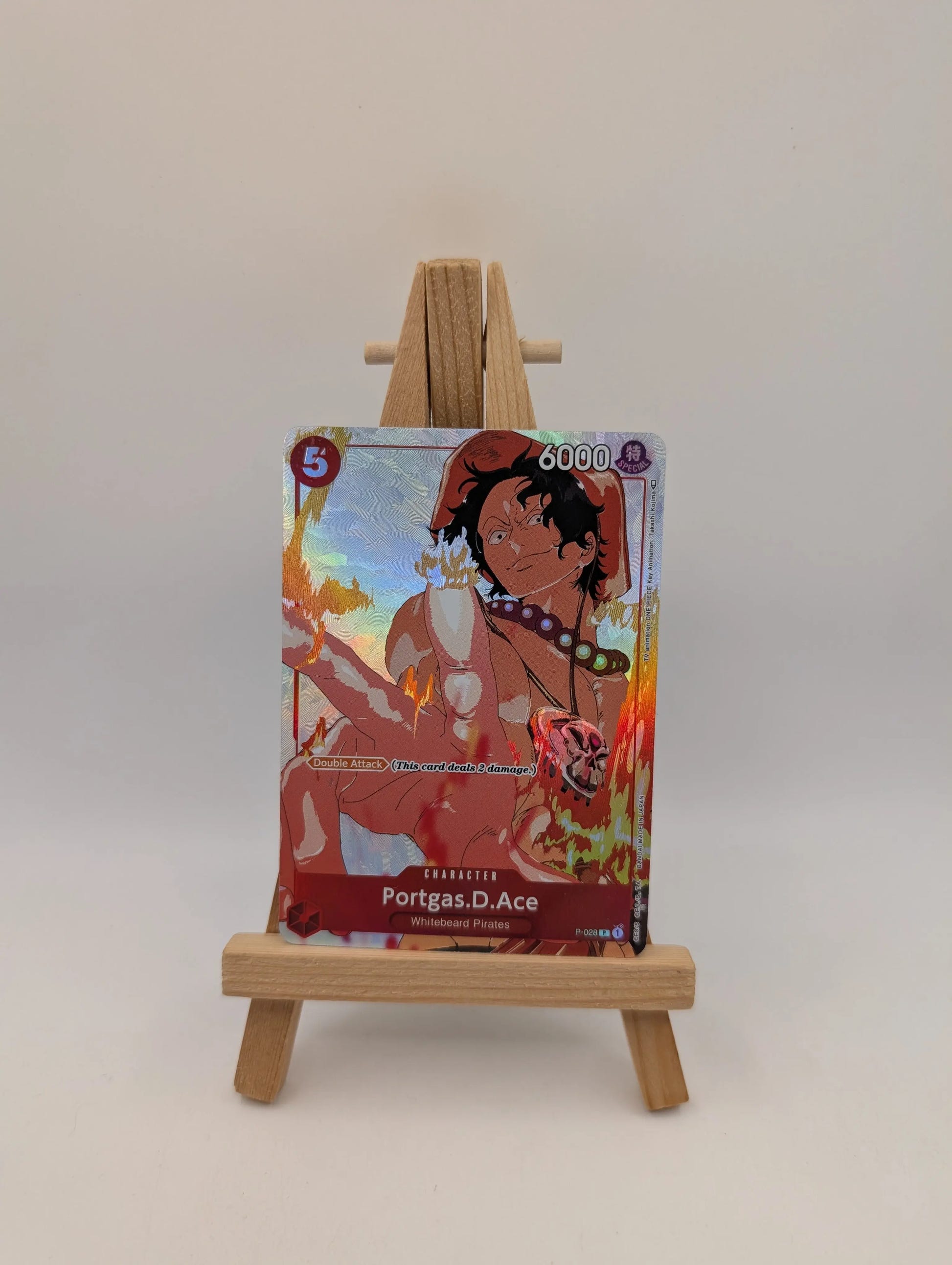 Portgas.D.Ace (Gift Collection 2023) P-028 - One Piece Card Game - NM FRENLY BRICKS - Open 7 Days image 1