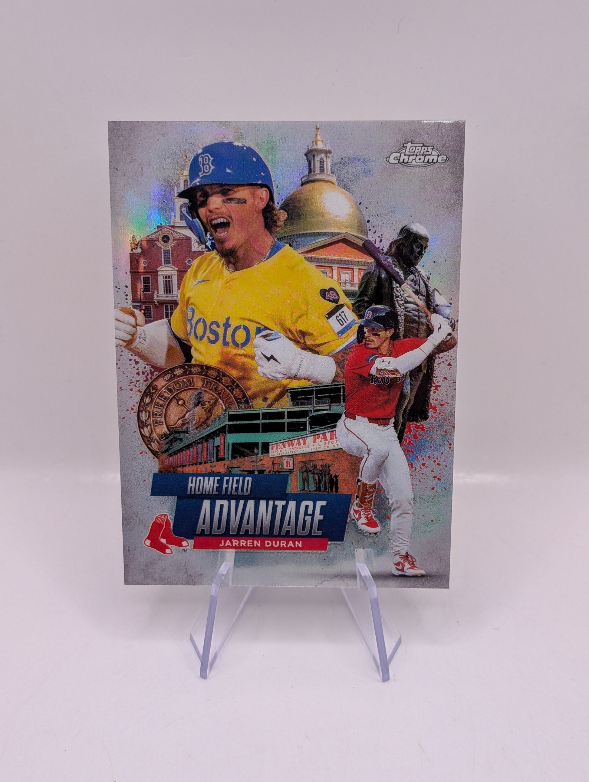 2025 TOPPS Series 2 Jarren Duran Home Field Advantage #HA-24 Boston Red Sox FRENLY BRICKS - Open 7 Days