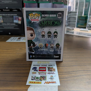 FUNKO Pop Vinyl Oliver Queen #206 FRENLY BRICKS - Open 7 Days