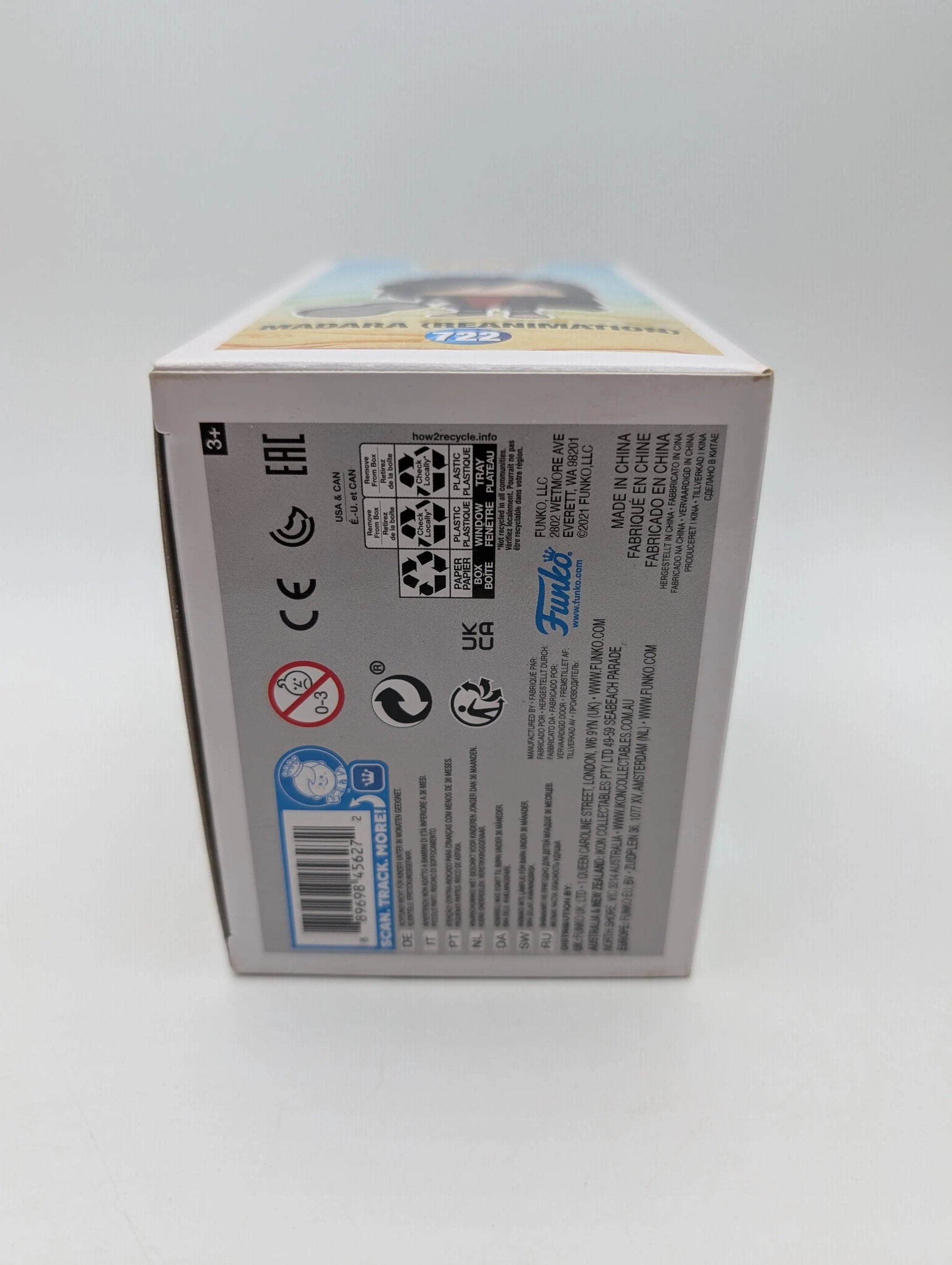 Madara (Reanimation) 722 Naruto Shippuden Funko Pop Figure FRENLY BRICKS - Open 7 Days