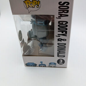 Funko Pop! Vinyl: Kingdom Hearts - Sora, Donald, Goofy Tron Chase FRENLY BRICKS - Open 7 Days