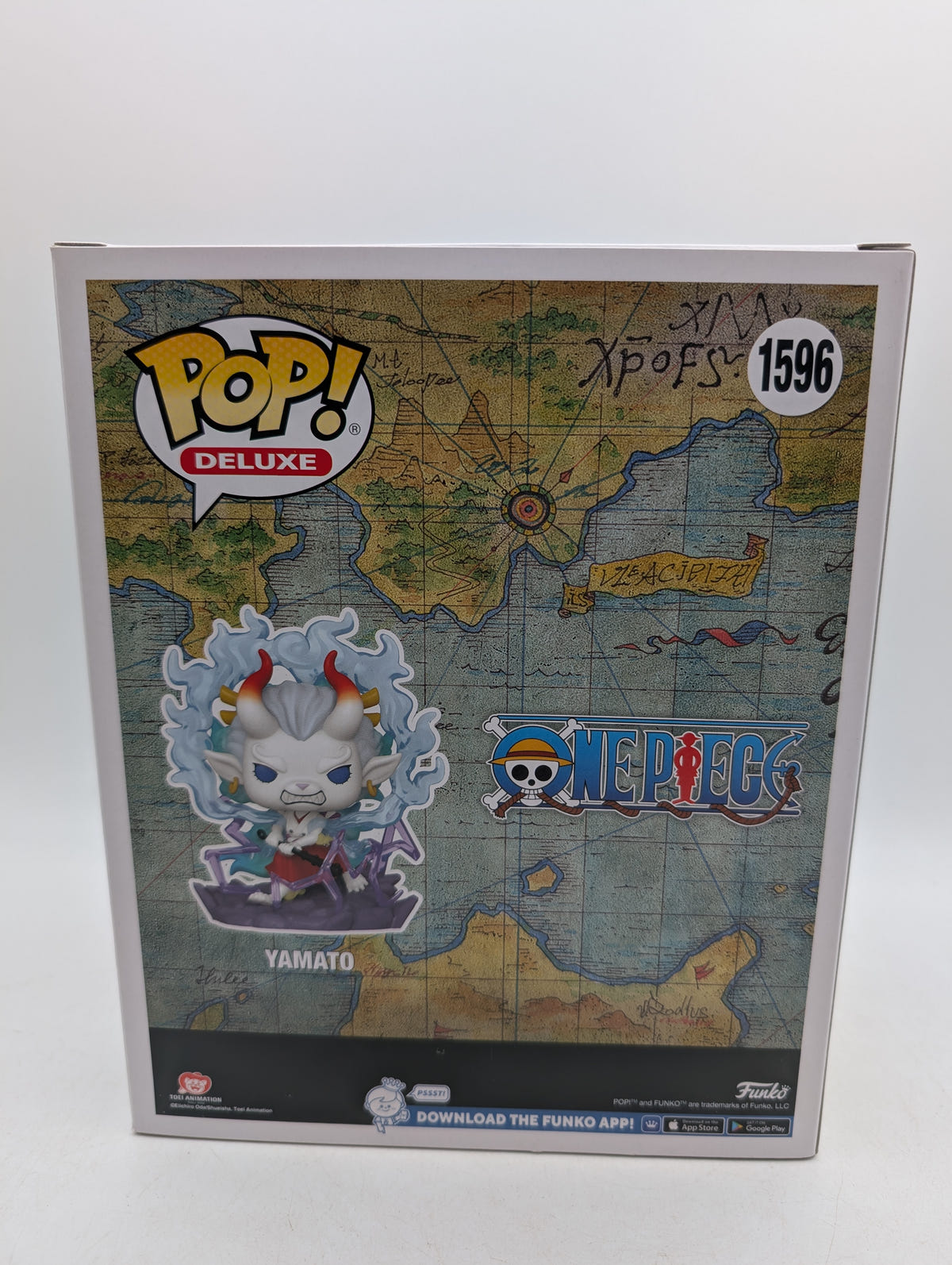 Funko Pop! Deluxe One Piece Yamato Glow In The Dark Vinyl Figure #1596, photo 5 image 5