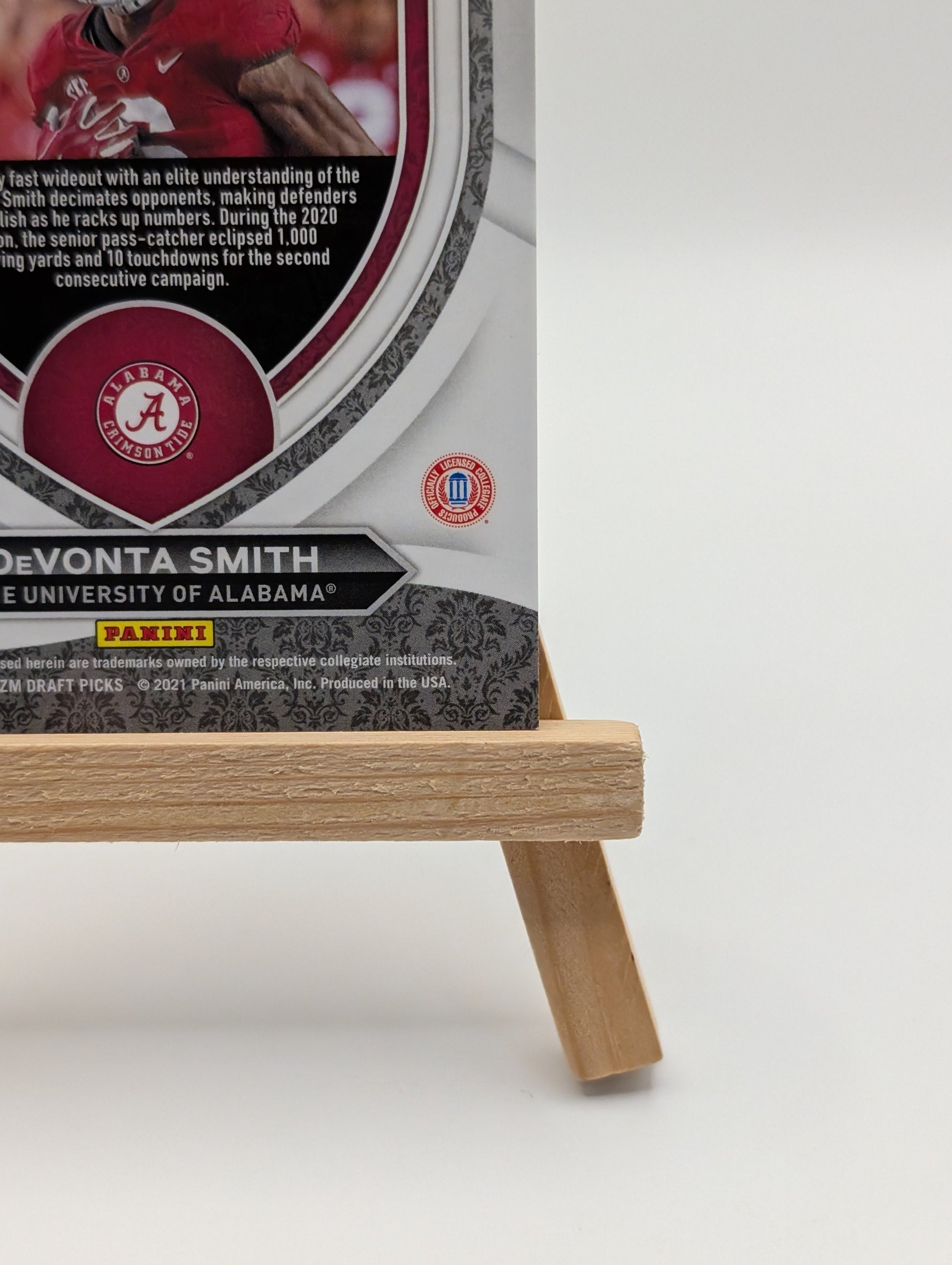 2021 Panini Prizm Draft Picks DeVonta Smith Fast Break Green /5 FRENLY BRICKS - Open 7 Days