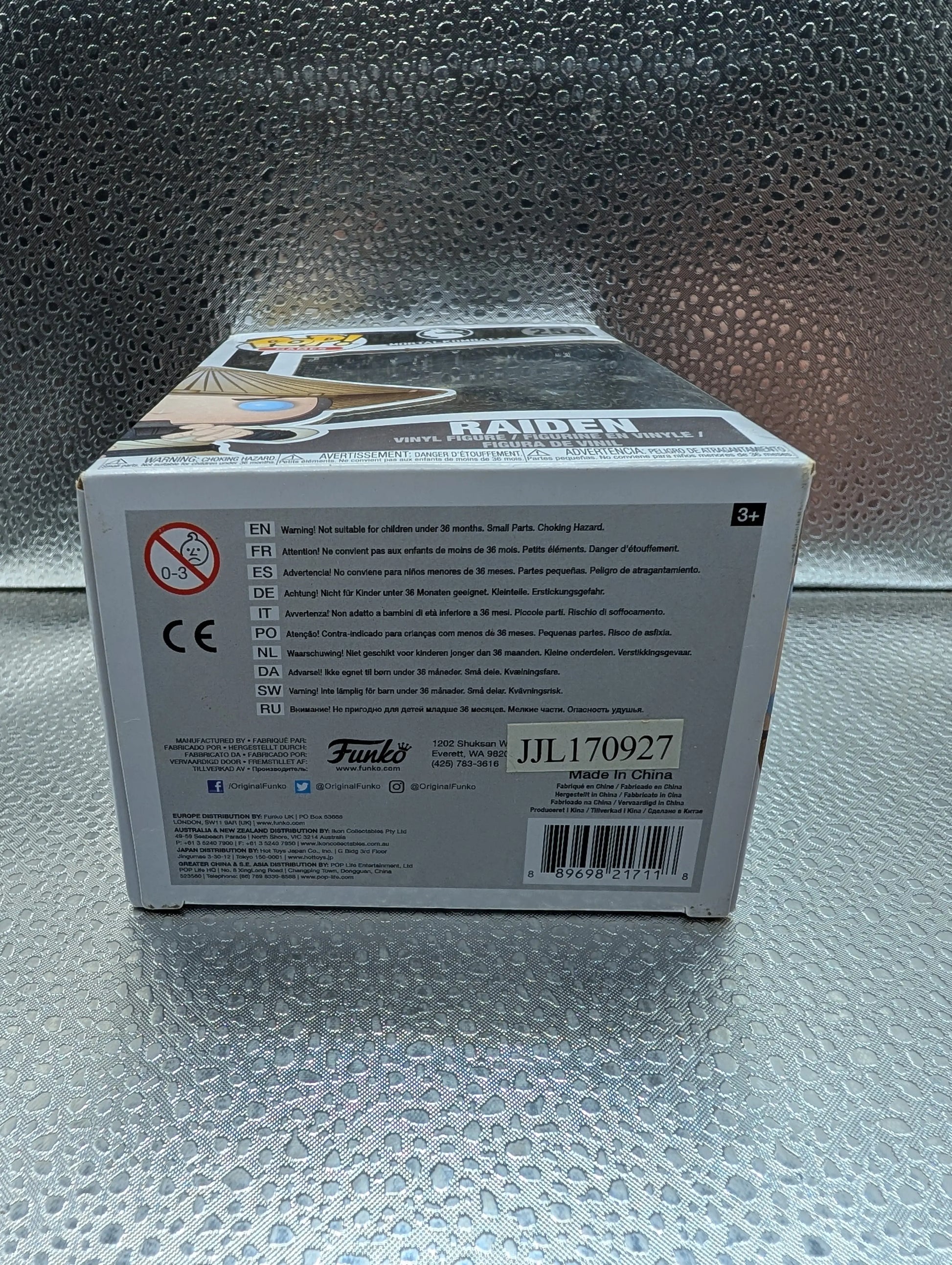 FUNKO Pop Vinyl Raiden #254 FRENLY BRICKS - Open 7 Days