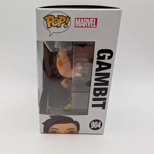 Gambit with Cat 904 ~ Marvel: X-Men ~ Funko Pop Vinyl ~ Special Edition FRENLY BRICKS - Open 7 Days