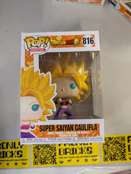 Funko Pop Vinyls Dragon Ball Super 816 Super Saiyan Caulifla 2020 FRENLY BRICKS - Open 7 Days
