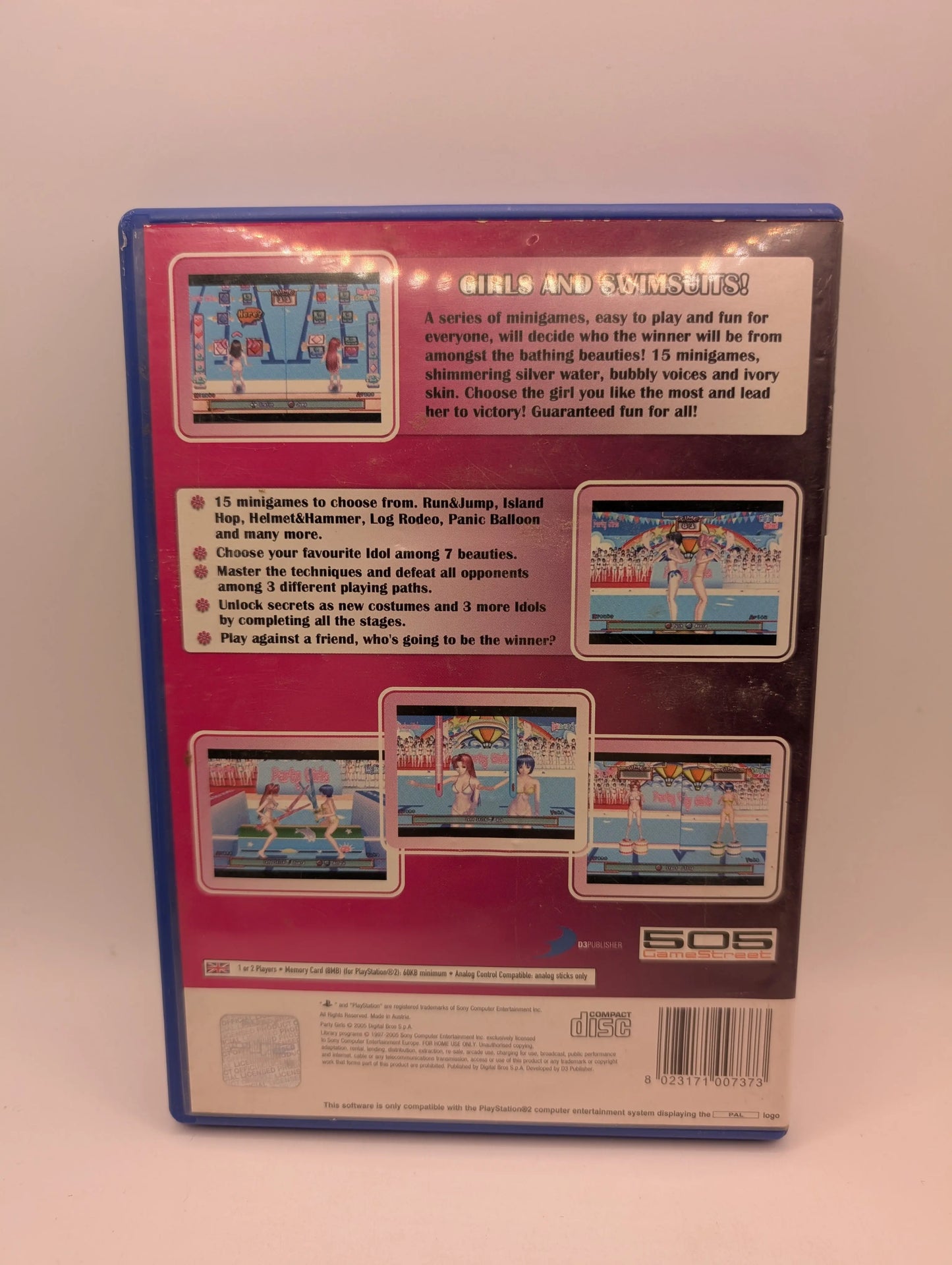 Party Girls - Playstation 2 (PS2) *Complete* *505 Gamestreet* PAL FRENLY BRICKS - Open 7 Days