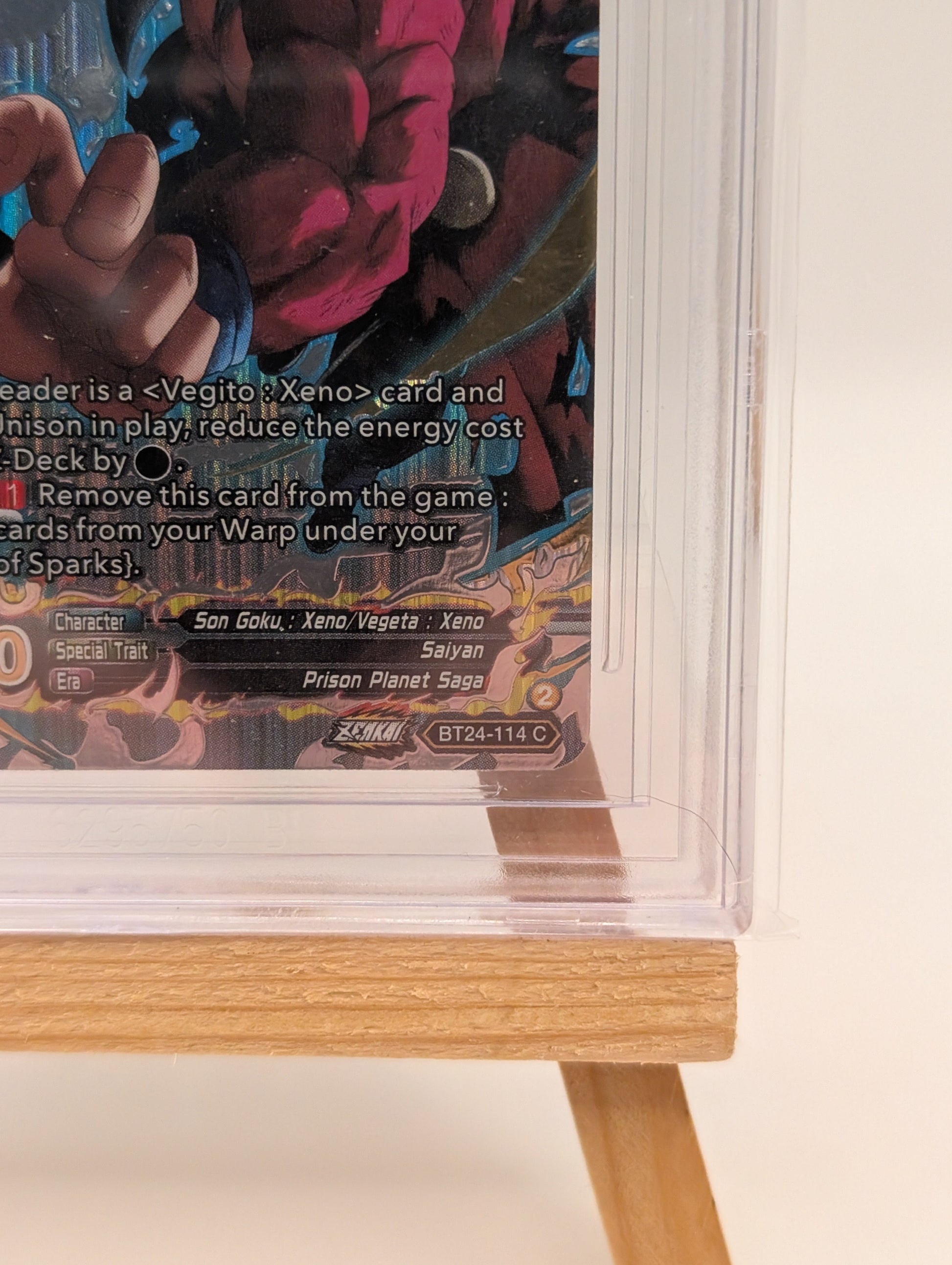 SS4 Son Goku & SS4 Vegeta, Combination of Techniques (Silver) Beyond Generations BGS 6.5 FRENLY BRICKS - Open 7 Days