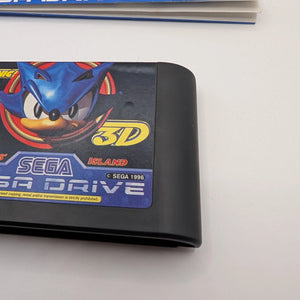 SEGA SMD Mega Drive - Sonic 3D Flickies Island PAL + Instruction, Case, Game FRENLY BRICKS - Open 7 Days