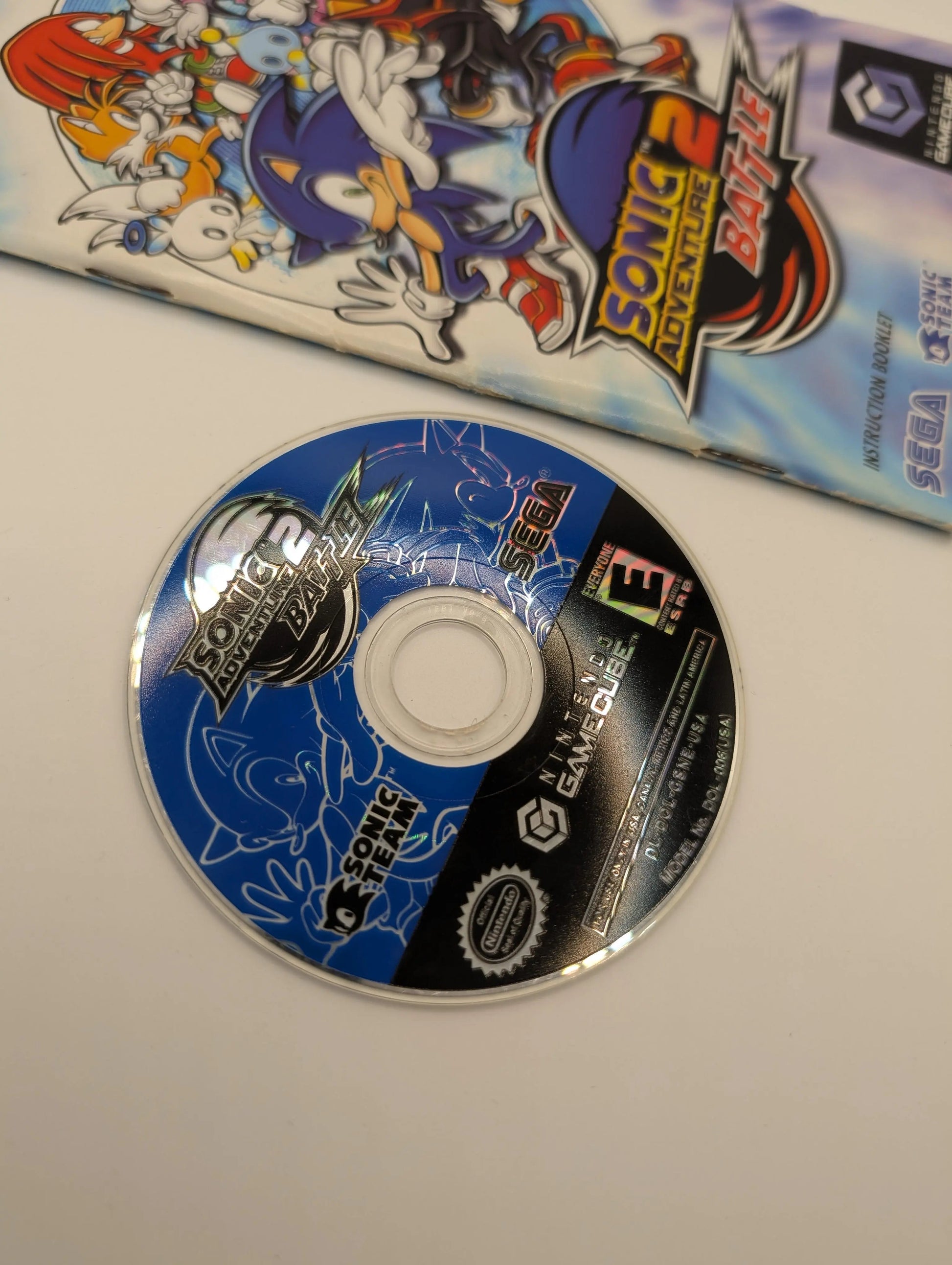 Sonic Adventure 2: Battle (GameCube Game PAL)  VGC - Disc, Manual, Case Vintage FRENLY BRICKS - Open 7 Days