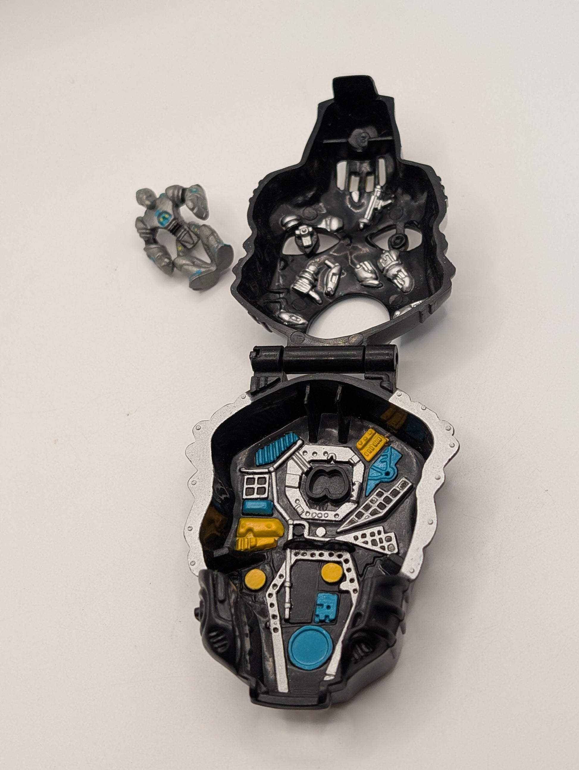 Mighty Max Bluebird 1992 Horror Heads Robot Invader Playset INCOMPLETE FRENLY BRICKS - Open 7 Days