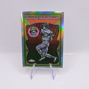 2025 Topps Chrome - Rickey Henderson (#UV-12) Ultraviolet All-Stars FRENLY BRICKS - Open 7 Days