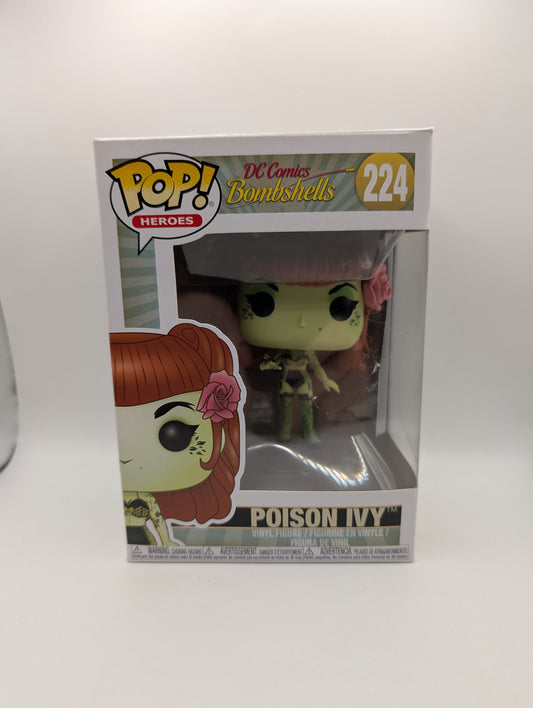 Funko Pop! Heroes: DC Comics Bombshells Poison Ivy #224 Vinyl Figure FRENLY BRICKS - Open 7 Days