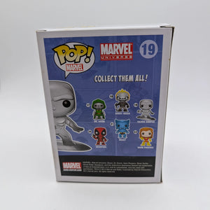 Funko Pop Marvel 2013 Silver Surfer 19 Damaged box FRENLY BRICKS - Open 7 Days