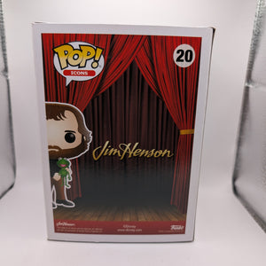 Jim Henson with Kermit Pop 20 - Funko Pop Vinyl FRENLY BRICKS - Open 7 Days