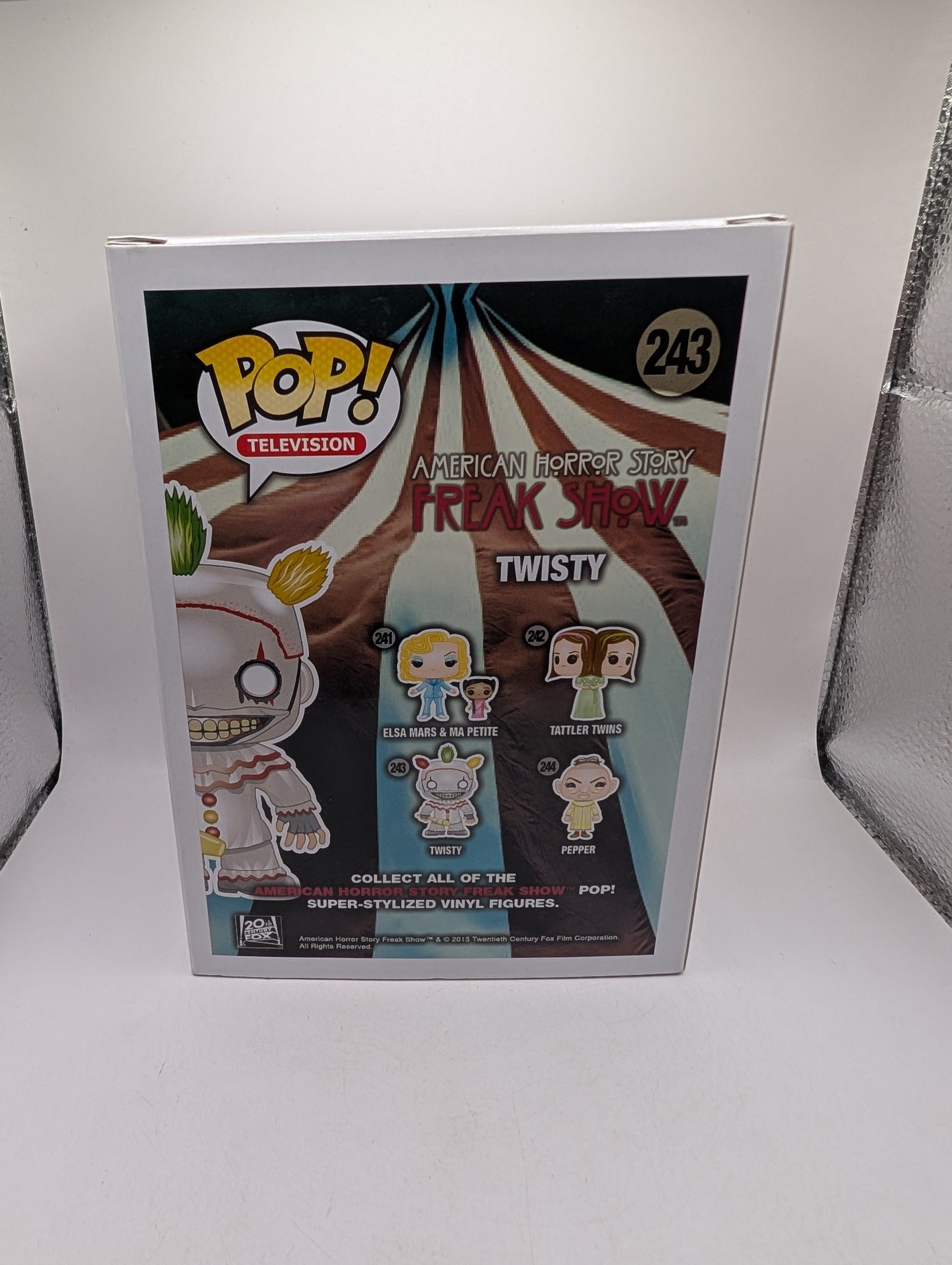 Funko Pop! Twisty #243 - American Horror Story FRENLY BRICKS - Open 7 Days