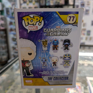 Funko Pop! MARVEL Guardians of the Galaxy THE COLLECTOR 77 Vinyl Bobblehead FRENLY BRICKS - Open 7 Days