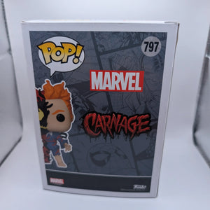 FUNKO POP! VINYL - Carnage - #797 - Marvel FRENLY BRICKS - Open 7 Days