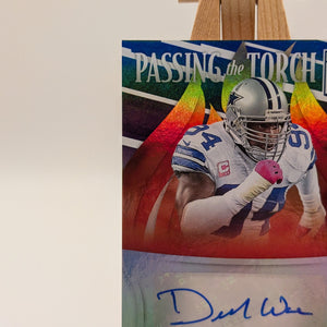 2022 Donruss Elite Demarcus Ware Auto 4/99 Passing The Torch Dallas Cowboys FRENLY BRICKS - Open 7 Days