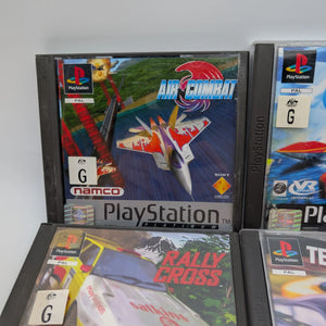 PS1 PlayStation 4x Game Lot Bundle Untested Racing Boating Games Used FRENLY BRICKS - Open 7 Days