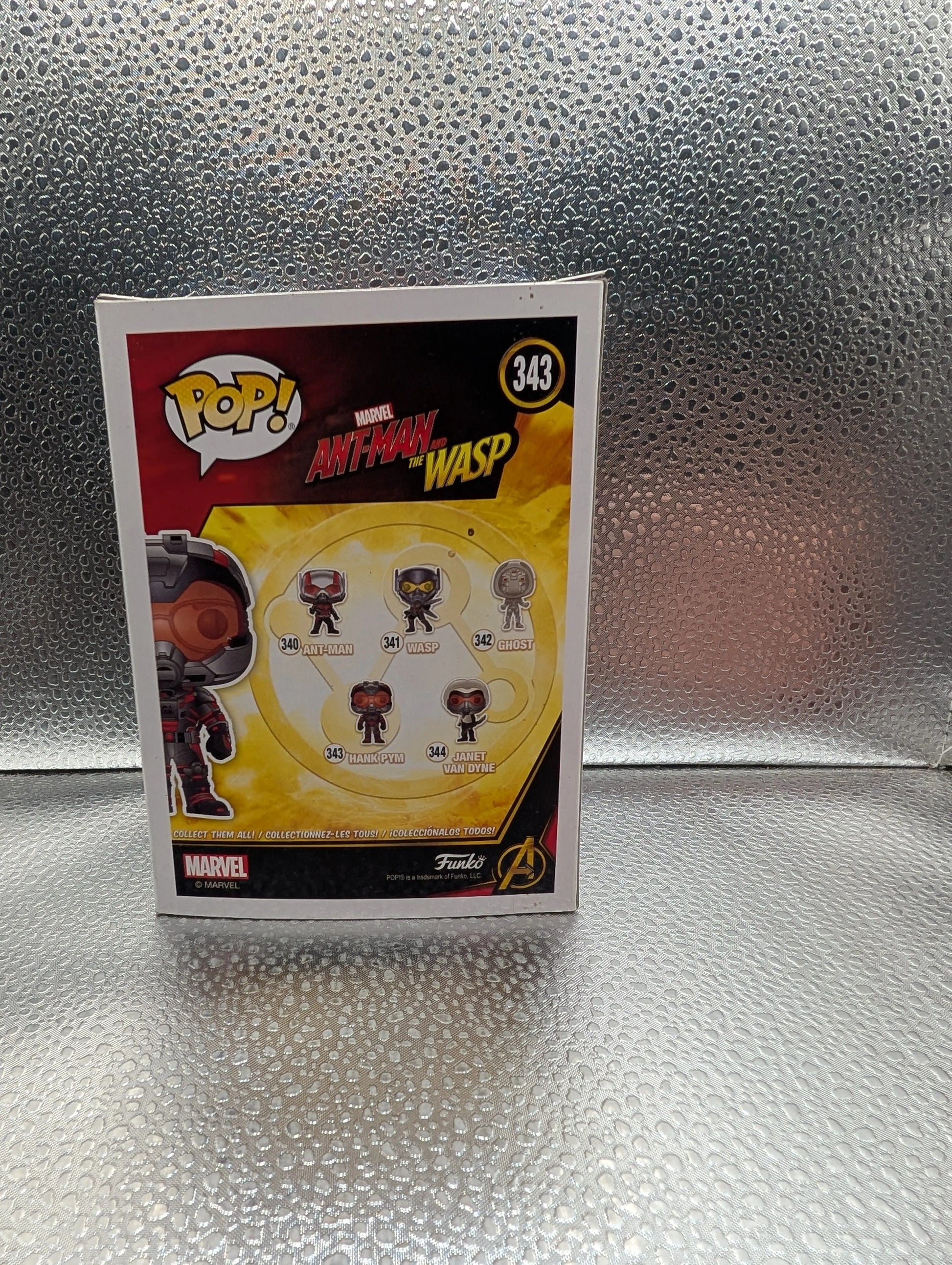 FUNKO Pop Vinyl Hank Pym Marvel #343 FRENLY BRICKS - Open 7 Days
